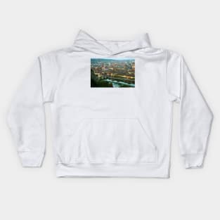 Historical town centre of Würzburg Kids Hoodie